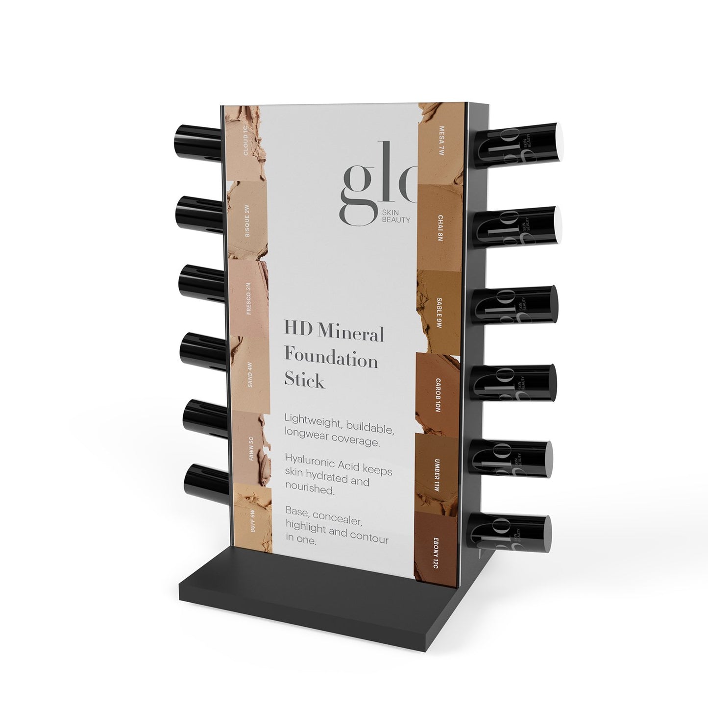 Mineral Foundation Tester Display